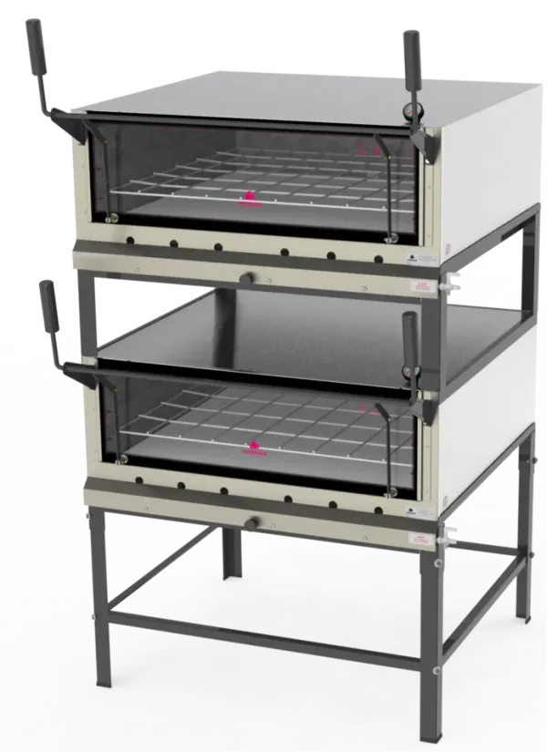 FORNO REFRATARIO PROGAS PRP-900 DUPLO A GAS