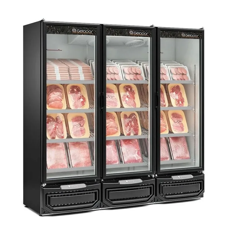 REFRIGERADOR CONVENIÊNCIA CERVEJA E CARNE GELOPAR 1.468 L PORTA DE VIDRO GCBC - 1450