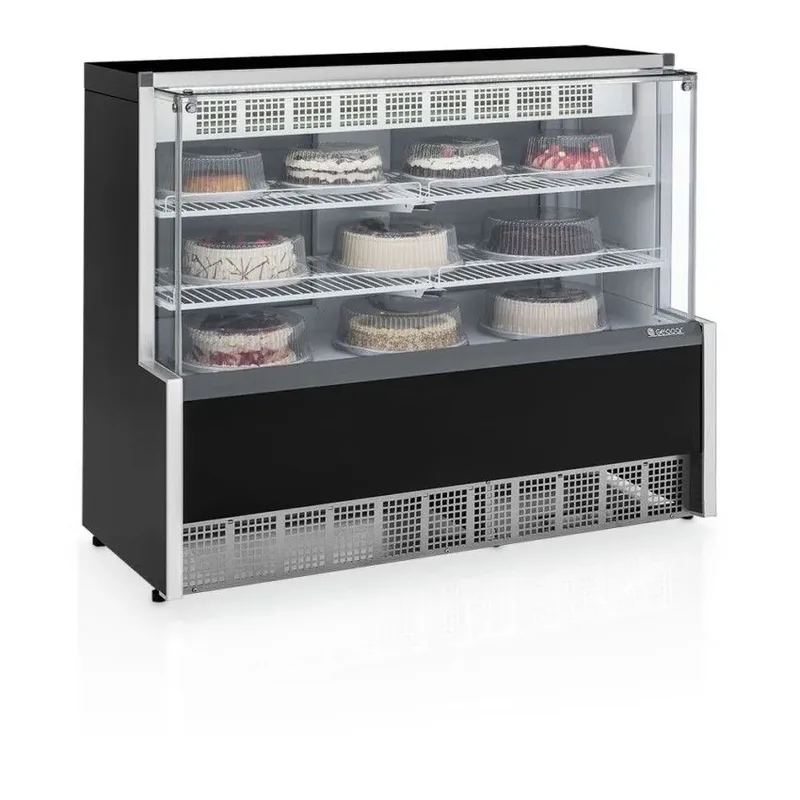 Vitrine Refrigerada Confeitaria Dupla Função GPEA-140/R da Gelopar