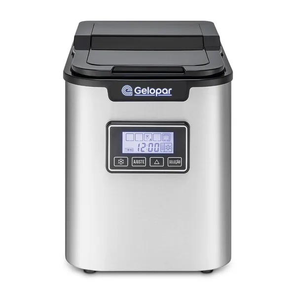 Máquina de Gelo em Cubo Portátil Gelopar GMGD-15