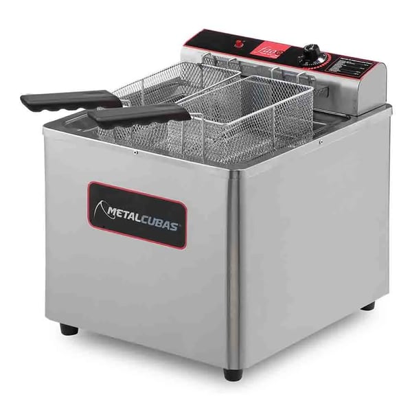 FRITADOR AGUA E OLEO METALCUBAS GFAO-18 ELETRICO
