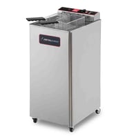 FRITADEIRA ÁGUA E ÓLEO METALCUBAS PEDESTAL 18 LITROS GFAO-18 ELÉTRICO