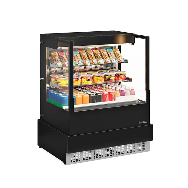 VITRINE REFRIGERADA / ABERTA DUPLA FUNÇÃO-GGEA-100-PR