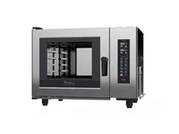 FORNO COMBINADO PRÁTICA LINHA C-MAX 06 HIGIENIZAÇÃO SEMI AUTOMÁTICA ELÉTRICO