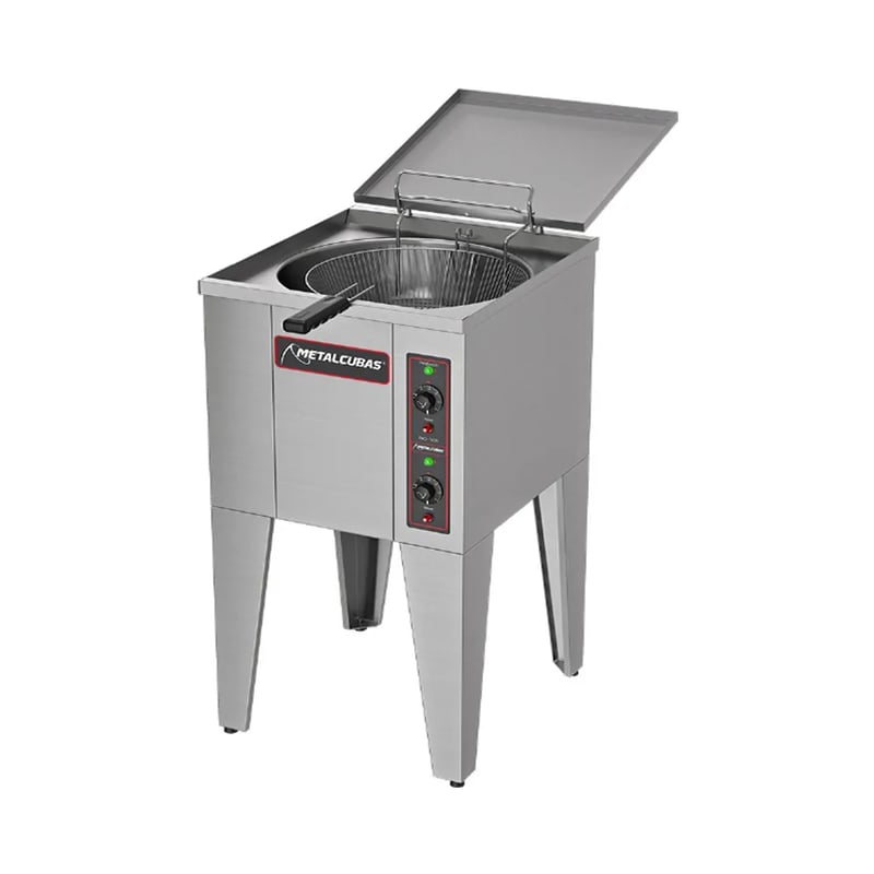 FRITADOR AGUA E OLEO METALCUBAS FAO-1CR ELETRICO