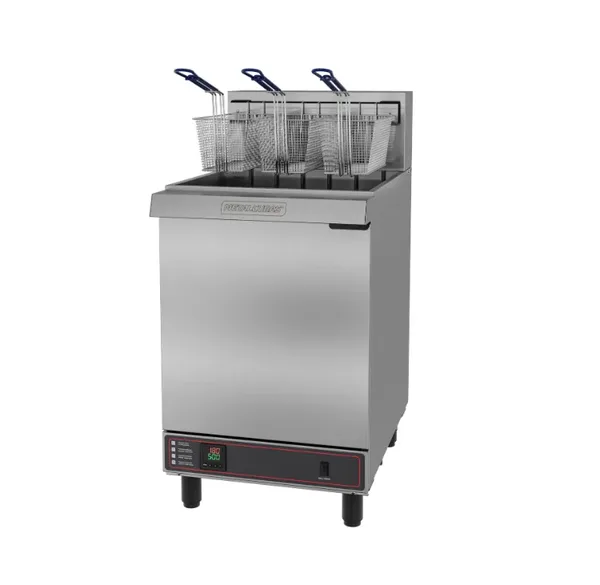 FRITADOR METALCUBAS ÁGUA/ÓLEO FAO-3C ELÉTRICO 3 CESTOS 220V TRIFÁSICO