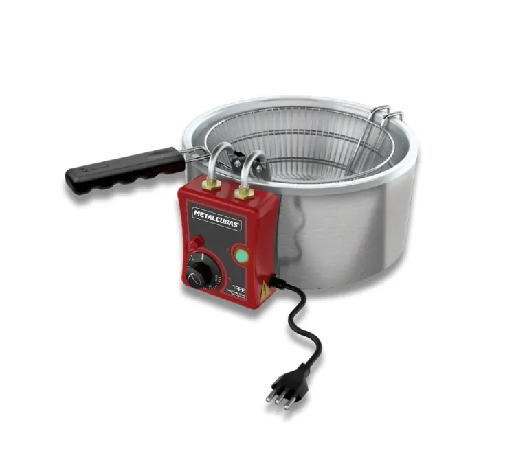 TACHO FRITADOR OLEO METALCUBAS TFRE-5 ELETRICO
