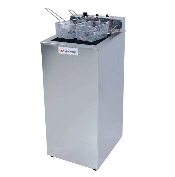 FRITADEIRA / FRITADOR AGUA E OLEO VENANCIO PEDESTAL 29L SFAO-06 ELETRICO