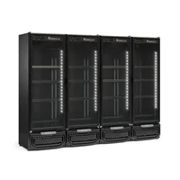 REFRIGERADOR CONVENIENCIA GELOPAR 1.979L GCVR-1950 PR LB TOTAL BLACK