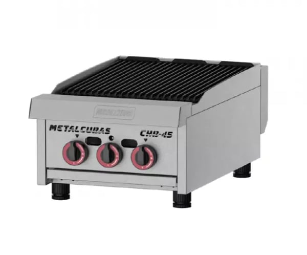 CHAPA CHAR BROILER METALCUBAS CHB-45 A GÁS