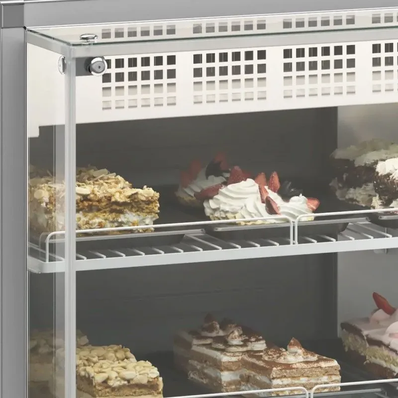 Vitrine Aurora Refrigerada Confeitaria Dupla Função GPEA 175/R GELOPAR
