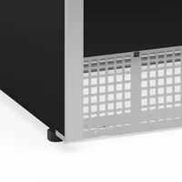 VITRINE ESTUFA COM BANDEJAS MEQA-140-R/GELOPAR