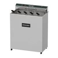 FRITADOR METALCUBAS ELÉTRICO FOE-30 CP ZONA FRIA 30L 10.000W 220V