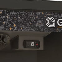 REFRIGERADOR CONVENIÊNCIA GELOPAR 2492 L CARBONO PORTA DE VIDRO GCVR - 2500 CB PR