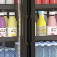 REFRIGERADOR CONVENIÊNCIA GELOPAR 2492 L CARBONO PORTA DE VIDRO GCVR - 2500 CB PR