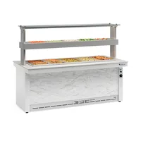 BUFFET QUENTE E FRIO PARA 15 CUBAS GELOPAR GBTR-200 BR