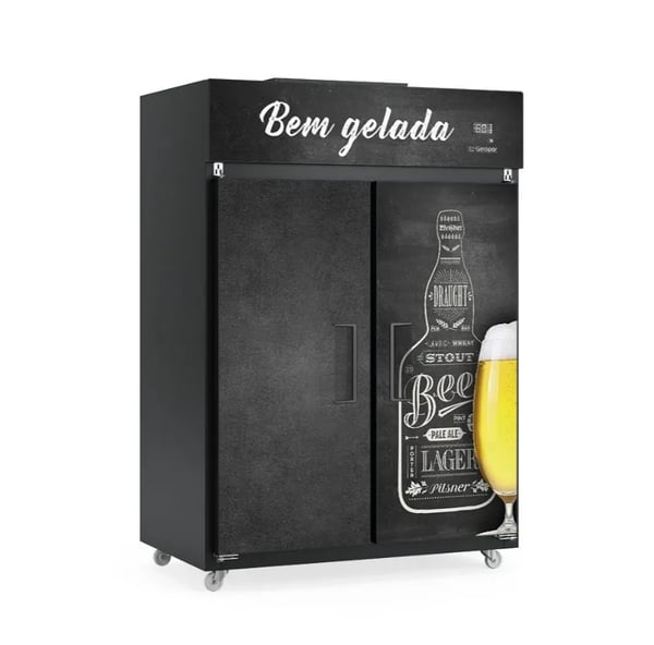 MINI CÂMARA DE BEBIDAS GELOPAR GMCB-2P-PR