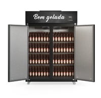 MINI CÂMARA DE BEBIDAS GELOPAR GMCB-2P-PR