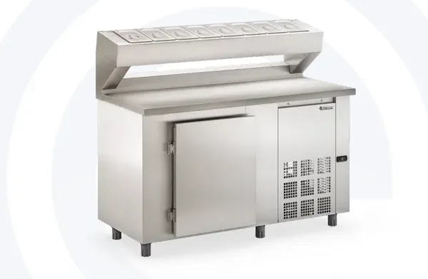 Balcão Refrigerado Condimentaria GBPZ-150-T-AI da Gelopar