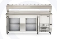 Balcão Refrigerado Condimentaria GBPZ-200-AI da Gelopar