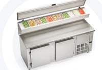 BALCÃO REFRIGERADO CONDIMENTARIA  GBPZ 200T/AI DA GELOPAR