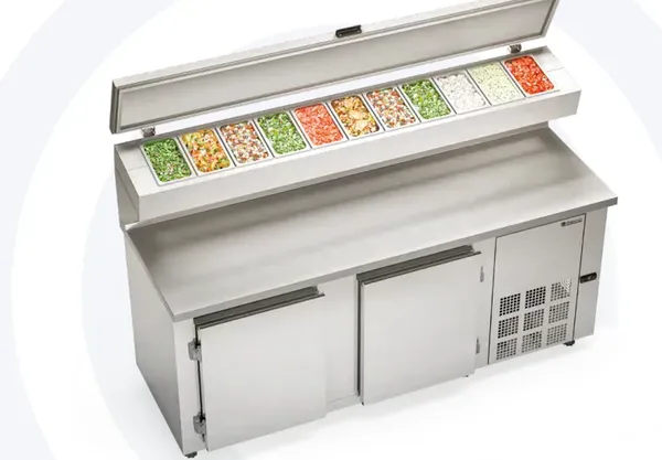 BALCÃO REFRIGERADO CONDIMENTARIA  GBPZ 200T/AI DA GELOPAR