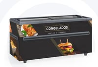 EXPOSITOR ILHA DUPLA AÇÃO GHDI-500-PR/GELOPAR