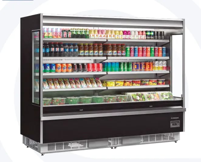 REFRIGERADOR VERTICAL ABERTO GSTO-2400/GELOPAR