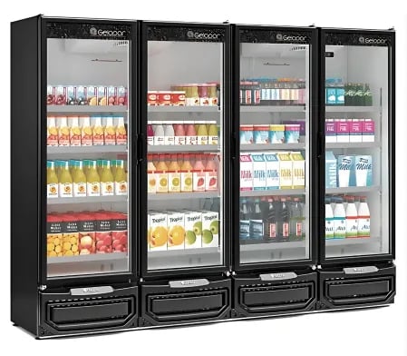 REFRIGERADOR VERTICAL CONVENIÊNCIA GCVR-1950/GELOPAR