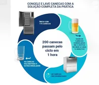 Ultracongelador de Canecas UCK170 da Prática