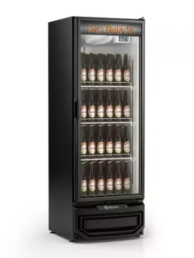 Cervejeira Porta de Vidro 410 Litros  Gelopar GCB-40V PR