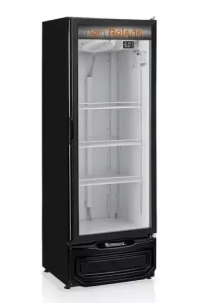 Cervejeira Porta de Vidro 410 Litros  Gelopar GCB-40V PR