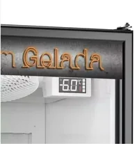 Cervejeira Porta de Vidro 410 Litros  Gelopar GCB-40V PR