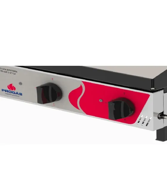 CHAPA BIFETEIRA PROGÁS PR-650 A GÁS