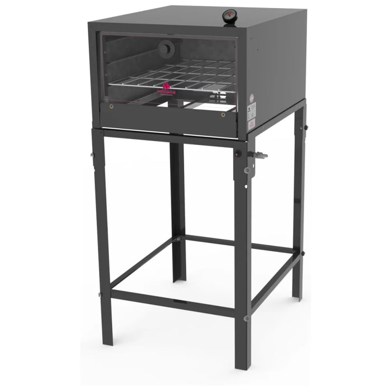 FORNO REFRATARIO PROGAS COM CAVALETE FSP-6800 A GAS