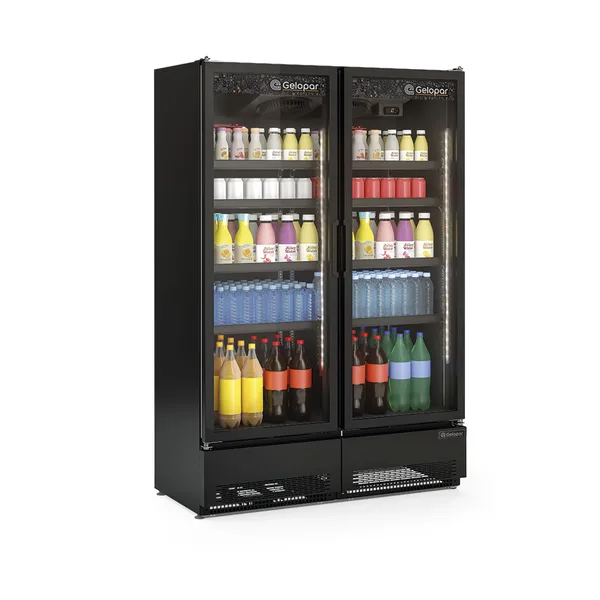 Refrigerador Porta de Vidro Conveniência Gelopar GCVR-950 CB