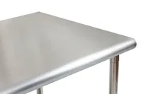 MESA INOX 430 150 x 70 x 90 LISA COM GRADE IMECA