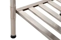 Mesa Inox 430 Lisa com Grade Inferior 190 x 70 x 90 Imeca