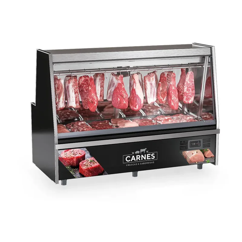 Balcão de Açougue Com Depósito Refrigerado Standard Gelopar GATS-200D