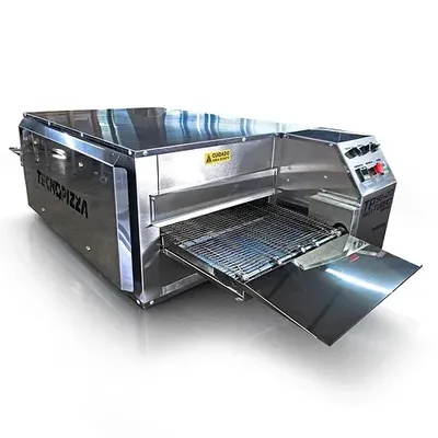 FORNO ESTEIRA TECNOPIZZA  TP 50-120 MAXX TURBO A GÁS